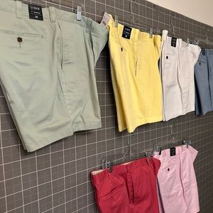 I Crew Men’s Shorts NWT’s,